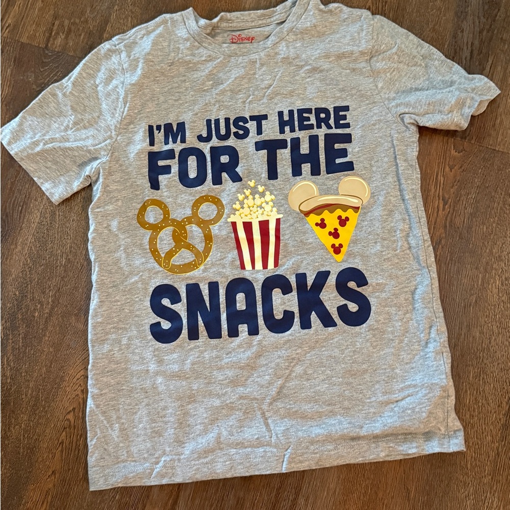 Disney Kids Here for the Snacks Tee